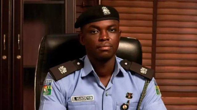 Photo of Police Command’s spokesperson, SP Benjamin Hundeyin